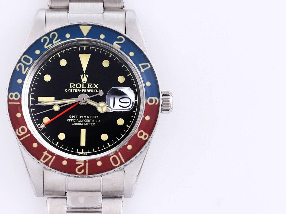GMT-MASTER VINTAGE PEPSI 40MM BLACK DATE