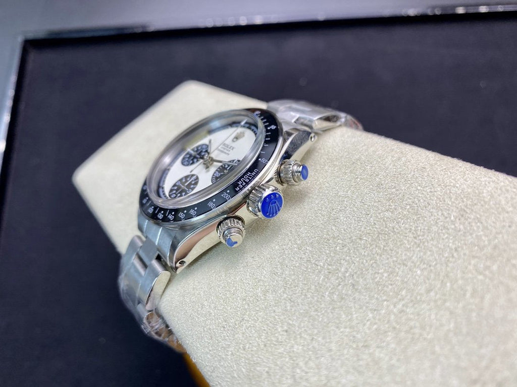 DAYTONA 37MM VINTAGE BLACK BEZEL NO NUMERALS