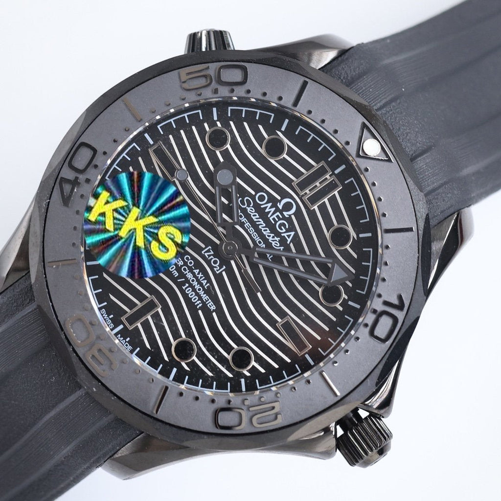 SEAMASTER DIVER 300M CO-AXIAL 42MM ALL BLACK