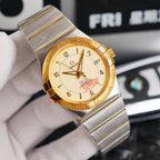 CONSTELLATION 38MM GOLD STEEL