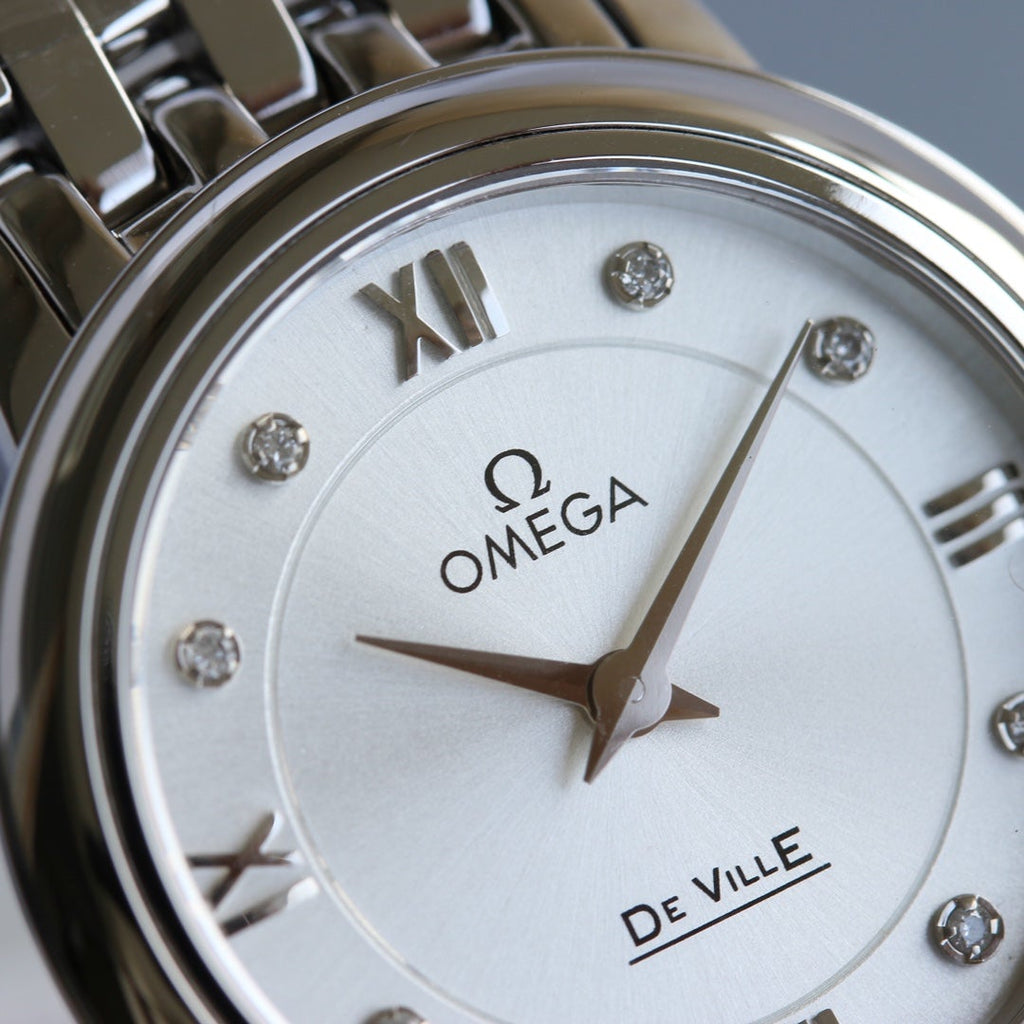DEVILLE PRESTIGE 27MM QUARTZ STEEL CASE MOP DIAL