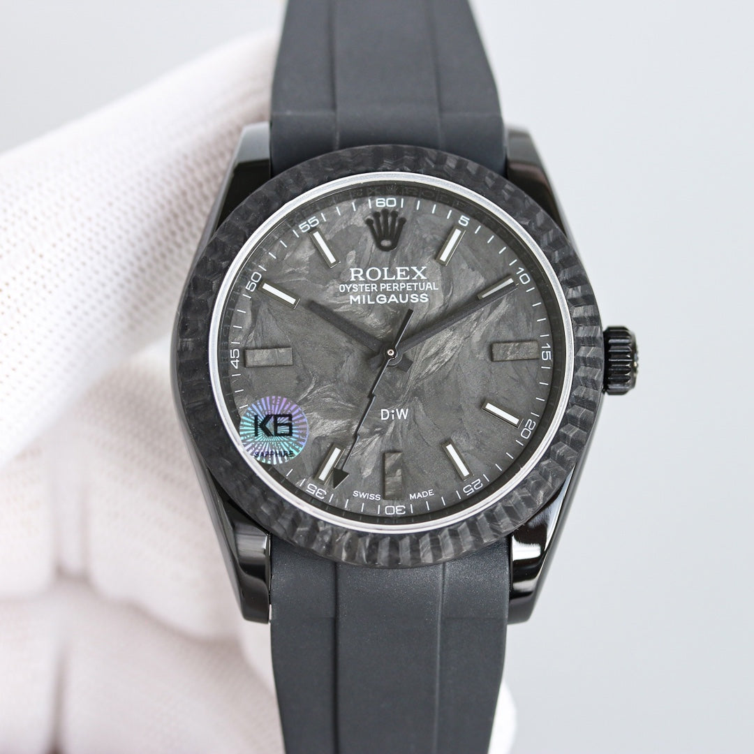 MILGAUSS 36MM CUSTOM ALL CARBON FIBER
